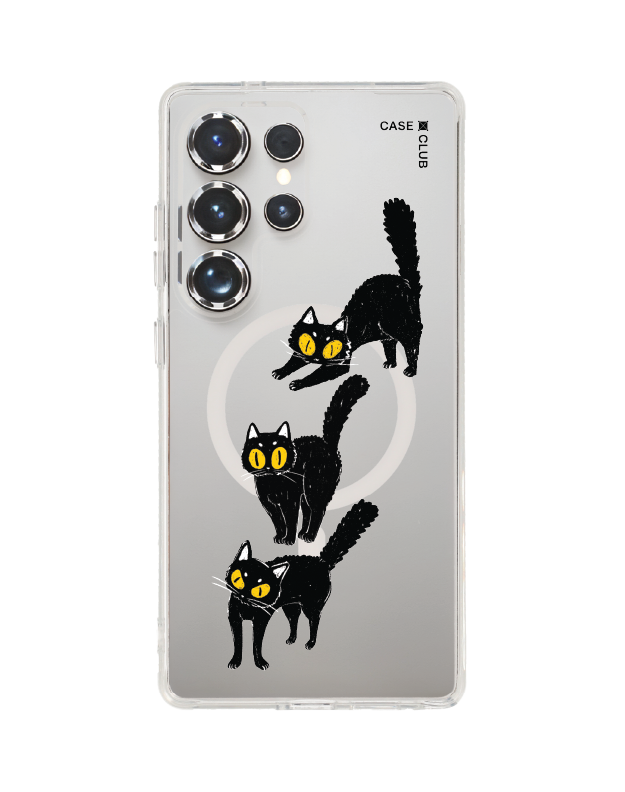 เคสใส samsung galaxy s25 ultra magsafe แมวคูณสอง