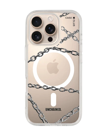 iphone 16 pro clear case magsafe chain