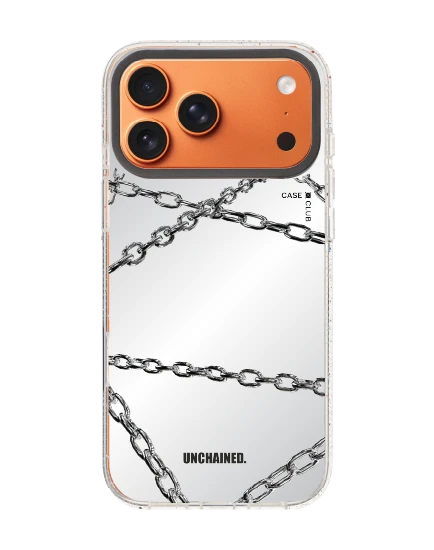 เคสกระจกใส iphone 17 pro max mirror magsafe โซ่โครเมียม