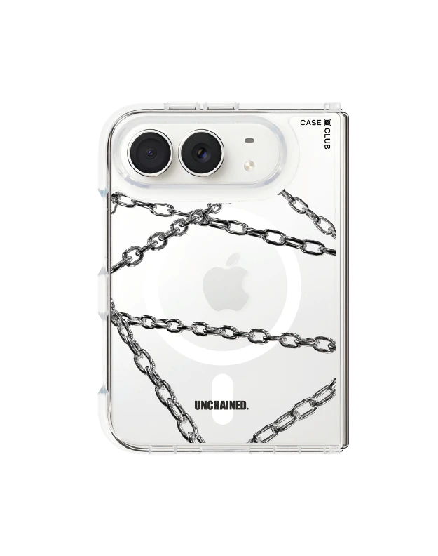 iphone duo clear magsafe chain