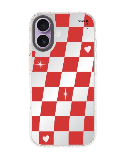 iphone 17 clear mirror magsafe checker love pop