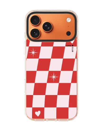 iphone 17 pro max clear case magsafe shield checker love pop