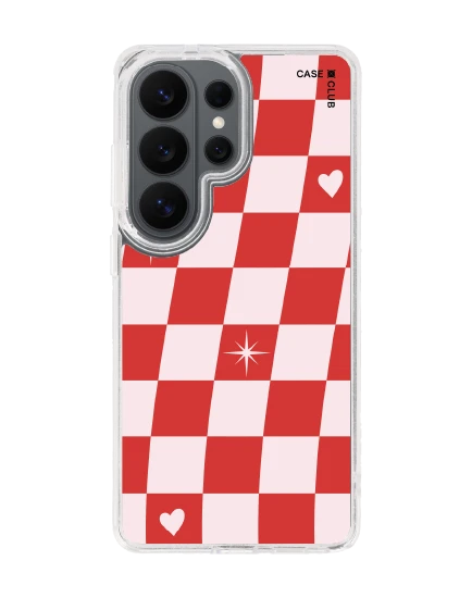 เคสใส samsung galaxy s26 ultra clear magsafe ตารางหัวใจเช็คเกอร์ป็อป