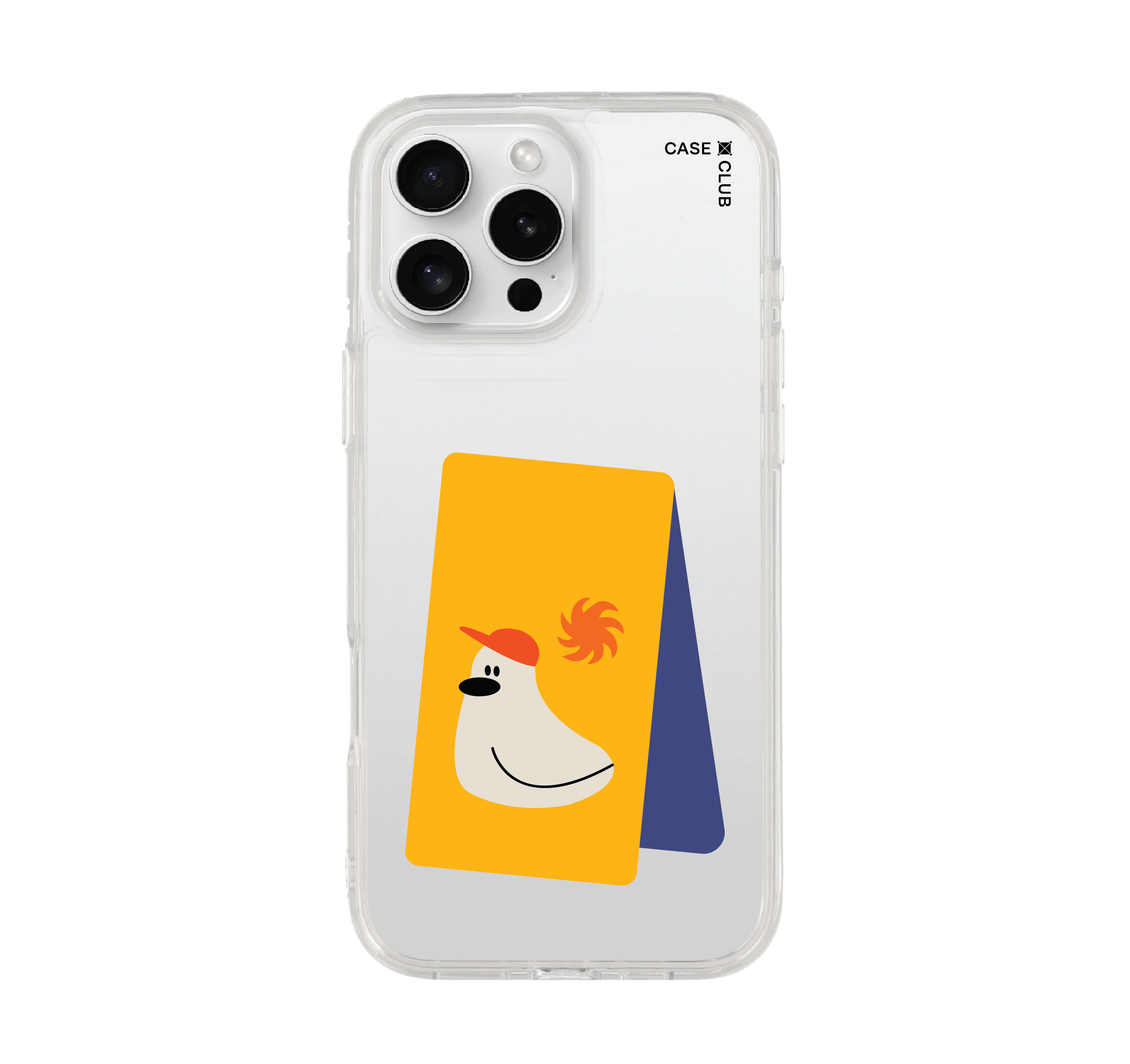 เคสใส iPhone 16 Pro Max ป้ายไก่น่ารัก
