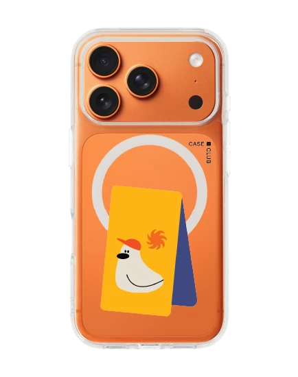 เคสใส iphone 17 pro magsafe ป้ายนกอารมณ์ดี