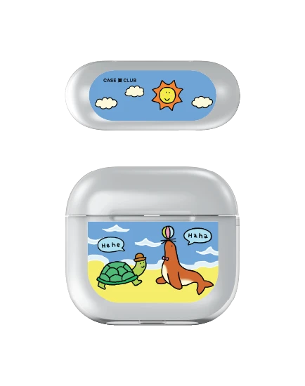 เคสใส airpods 4 chonni beach