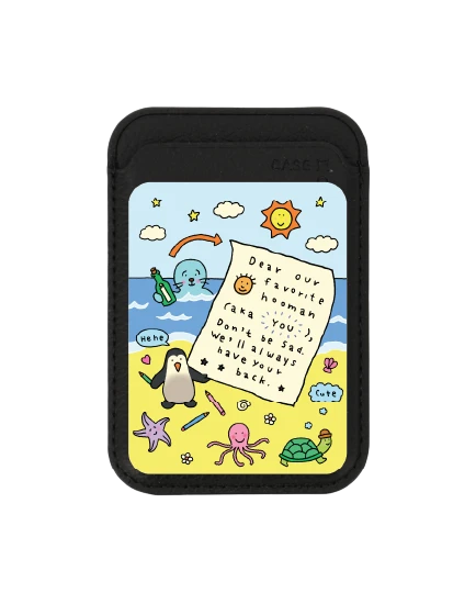 black wallet magsafe chonni beach