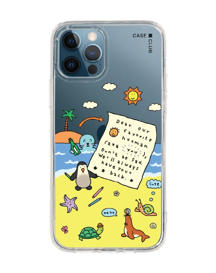 เคสใส iphone 12/12 pro chonni beach