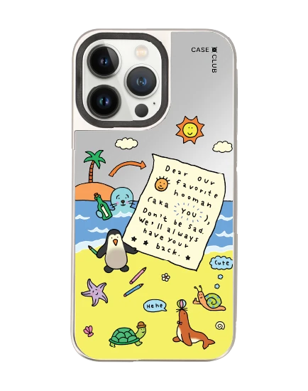 เคสกระจก iphone 14 pro max magsafe chonni beach