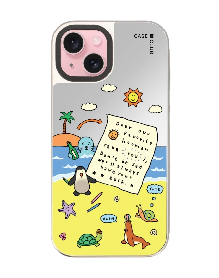เคสกระจก iphone 15 magsafe chonni beach