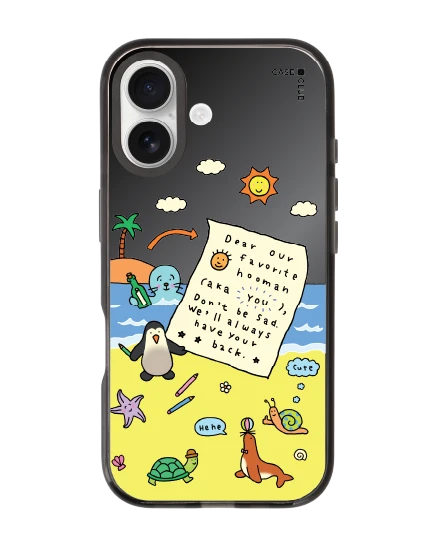 เคสกระจกดำ iphone 17 mirror magsafe chonni beach