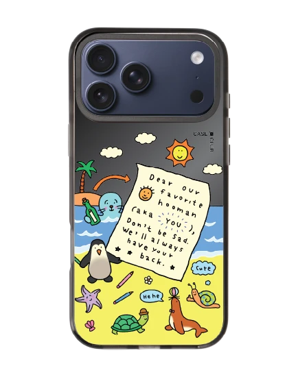 เคสกระจกดำ iphone 17 pro max mirror magsafe chonni beach