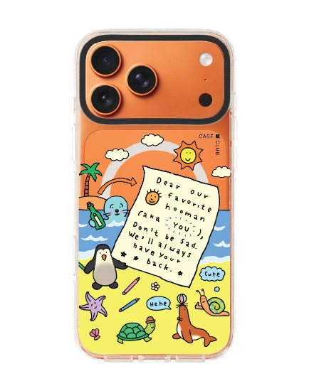 iphone 17 pro max clear case magsafe shield chonni beach