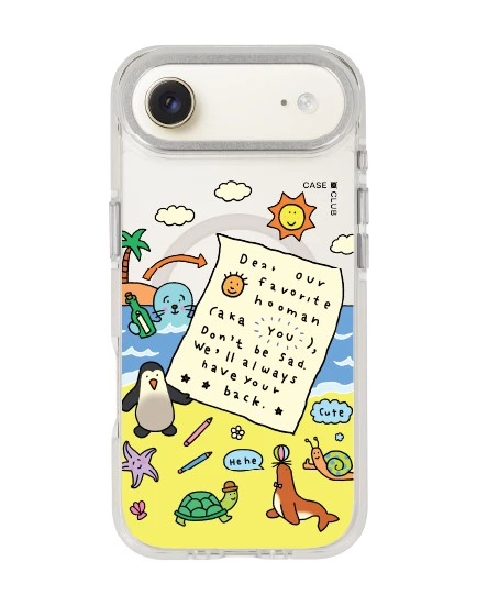 เคสใส iphone air magsafe สีขาว chonni beach