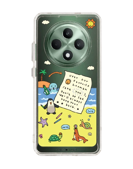 oppo reno 12f clear case chonni beach