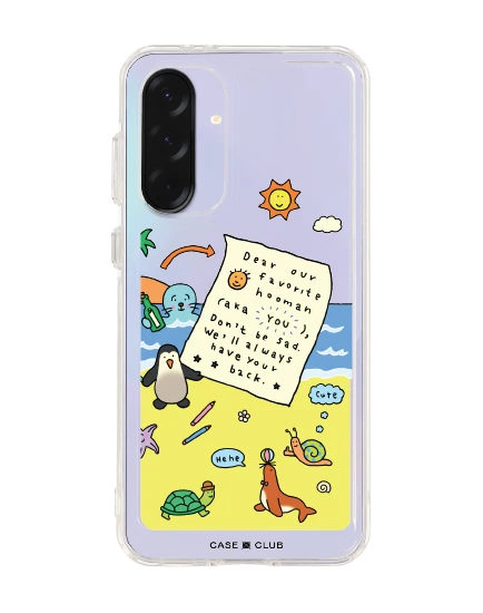 samsung galaxy a36 clear case chonni beach