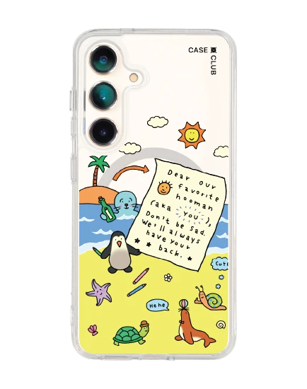 samsung galaxy s25 clear magsafe chonni beach