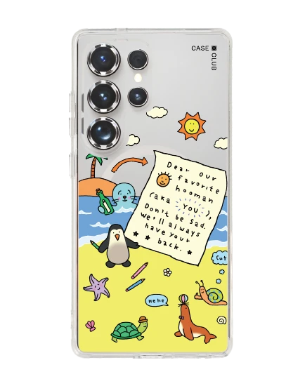 เคสใส samsung galaxy s25 ultra magsafe chonni beach