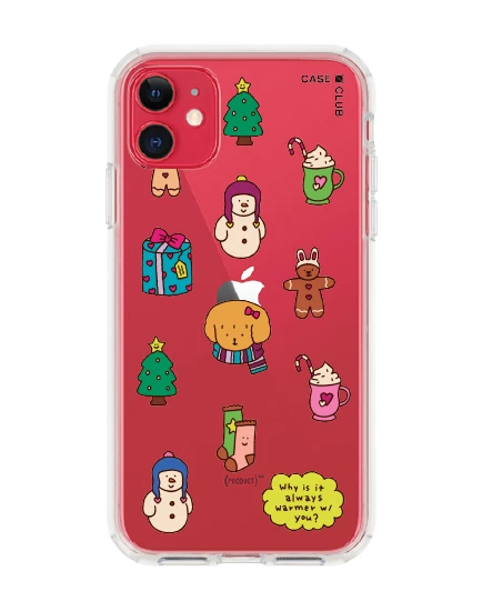 เคสใส iphone 11 chonni christmas