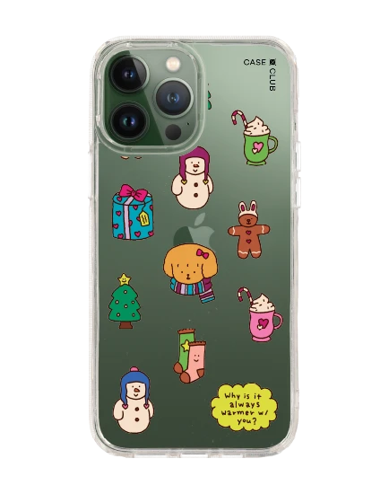เคสใส iphone 13 pro max chonni christmas