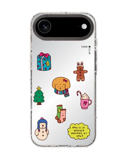 เคสกระจกใส iphone air mirror magsafe chonni christmas