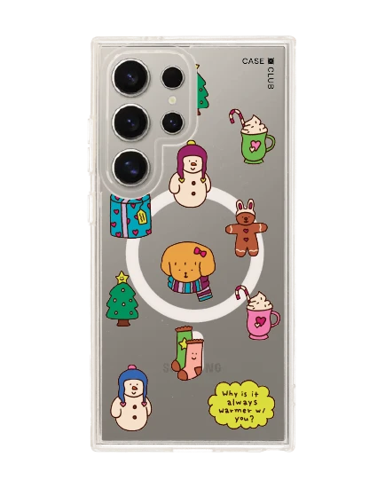 เคสใส samsung s24 ultra magsafe chonni christmas