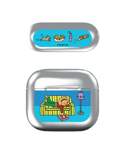 เคสสีเงิน airpods รุ่น 3 chonni living room