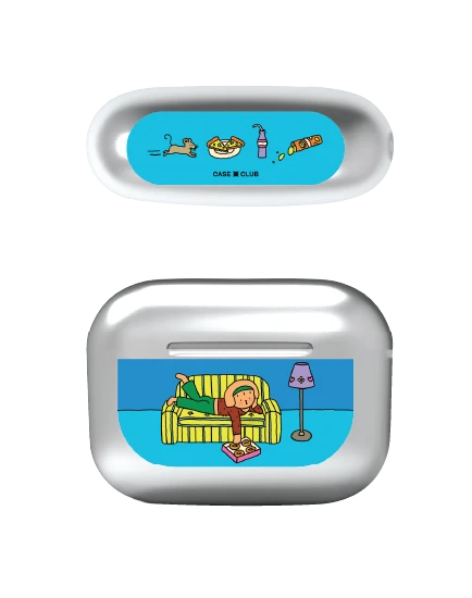 เคสสีเงิน airpods pro 2 chonni living room