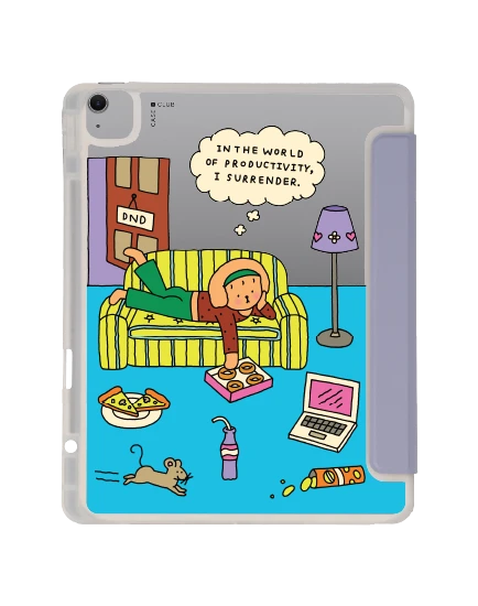 ipad air6/7 13" 2025 (m2/m3) clear purple chonni living room