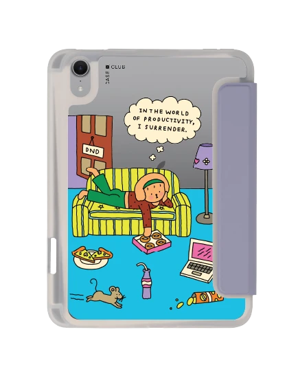 ipad mini 7 clear purple chonni living room