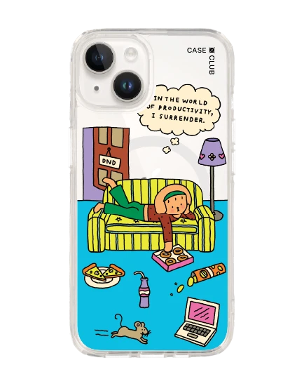 iphone 14 clear magsafe chonni living room