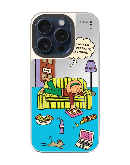 เคสกระจก iphone 15 pro magsafe chonni living room