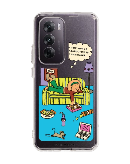 oppo reno 12 clear case chonni living room