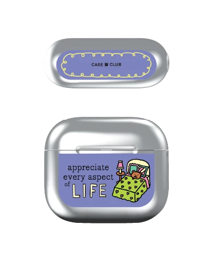 เคสสีเงิน airpods รุ่น 3 chonni photo frame