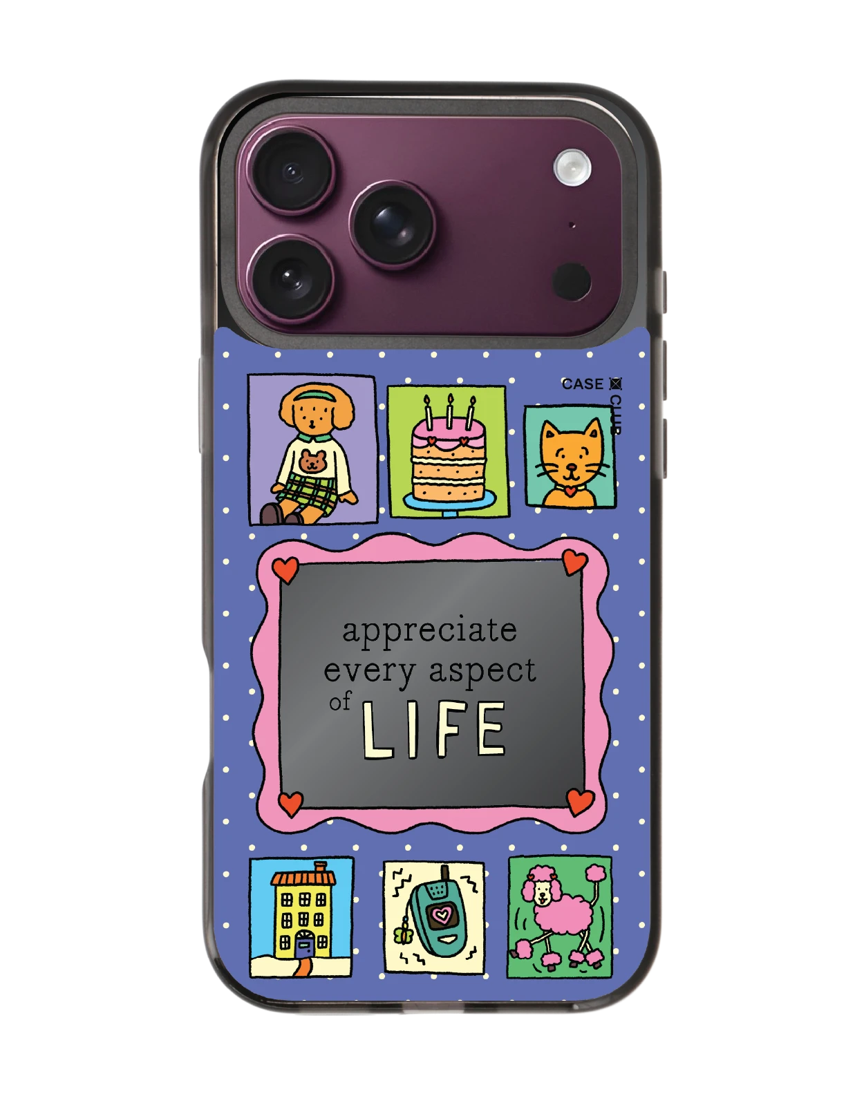 เคสกระจกดำ iphone 18 pro max magsafe chonni photo frame