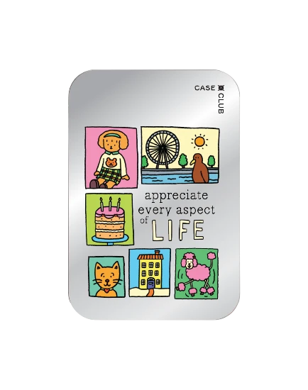 magnetic mirror cardholder stand chonni photo frame