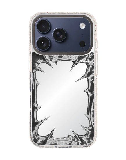 iphone 17 pro clear mirror magsafe chrome frame