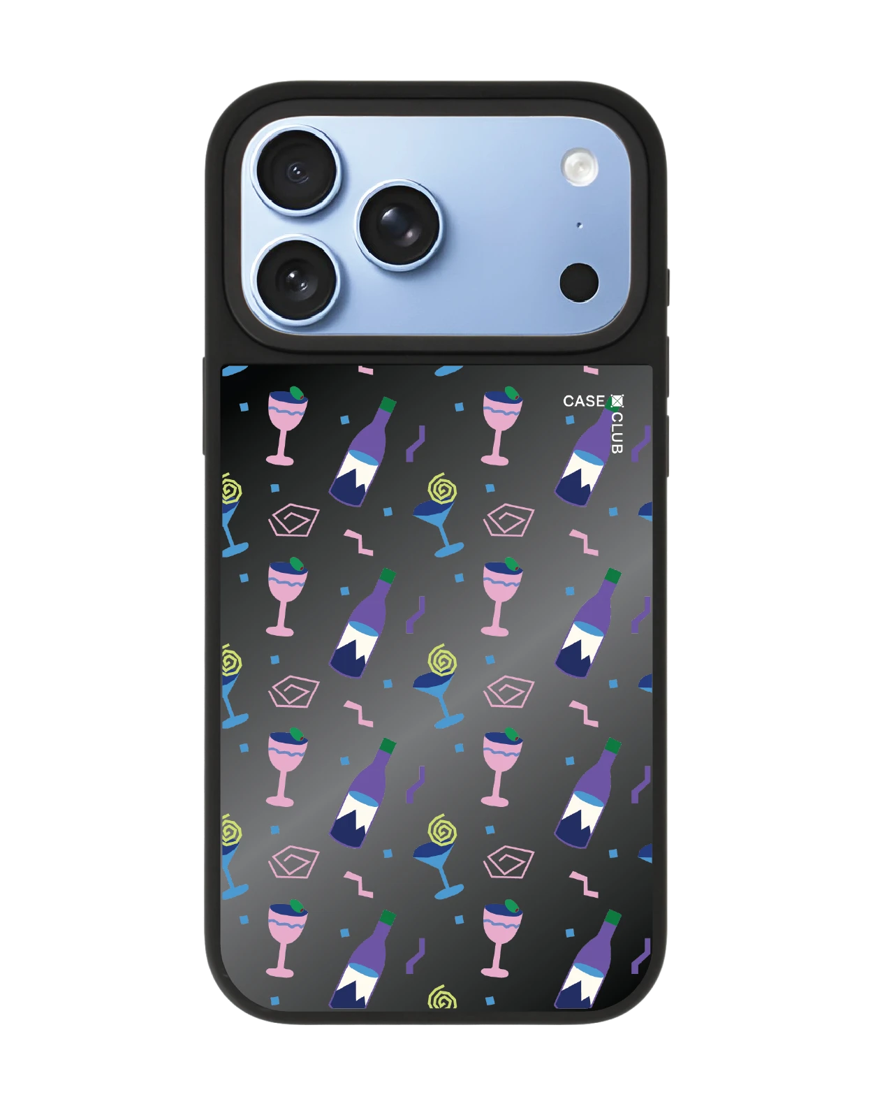 เคสกระจกดำด้าน iphone 18 pro max magsafe ค็อกเทล