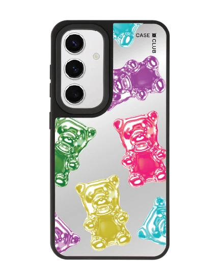 samsung s24 matte mirror magsafe colorful jelly bear