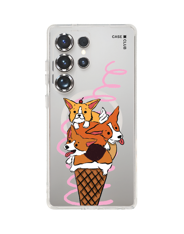 เคสใส samsung galaxy s25 ultra magsafe corgi ซันเดย์