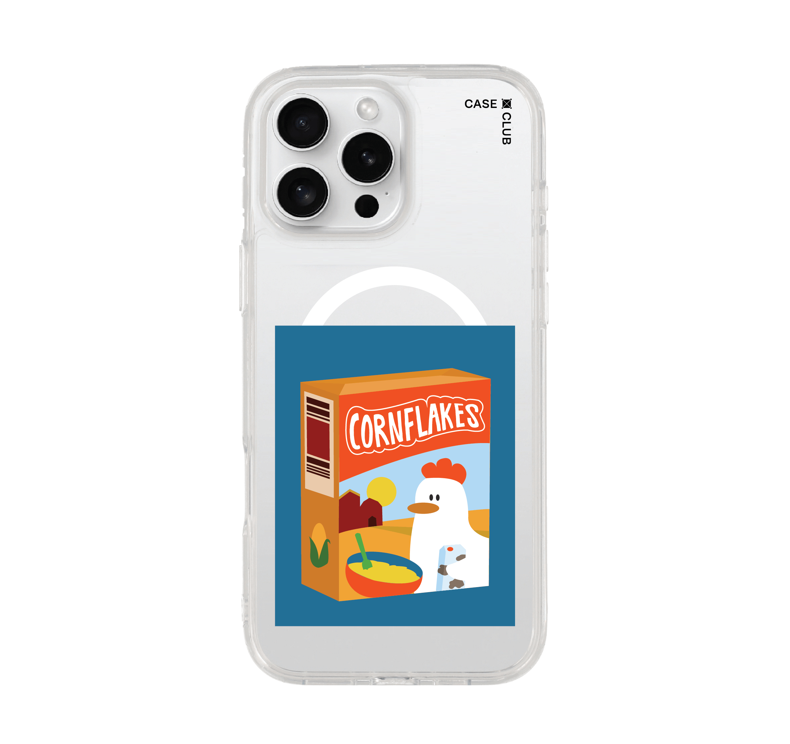 เคสใส iPhone 16 Pro Max MagSafe ข้าวเกรียบ