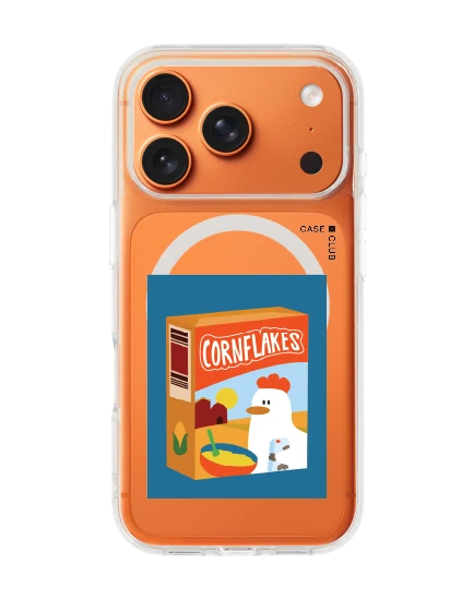 เคสใส iphone 17 pro magsafe คอนเฟลกไก่แจ้