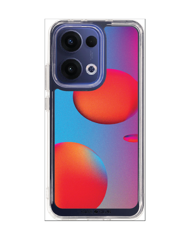 เคสใส oppo reno 13 ลูกบอลจักรวาลไล่สี