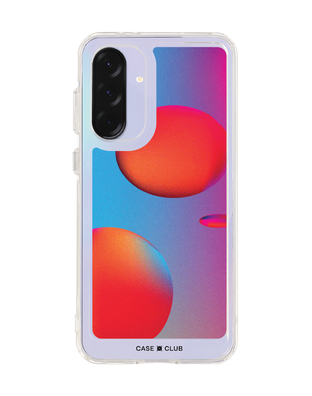 เคสใส samsung galaxy a36 ลูกบอลจักรวาลไล่สี