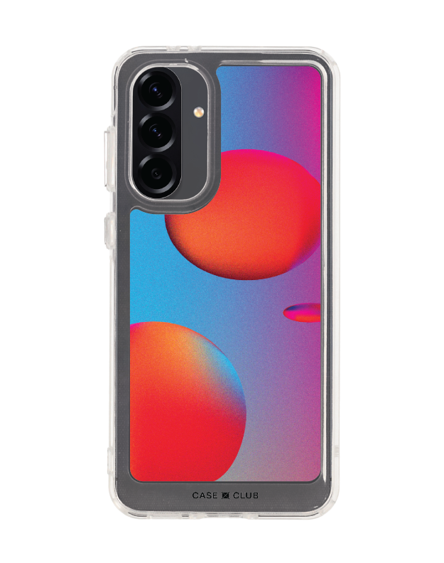 เคสใส samsung galaxy a56 ลูกบอลจักรวาลไล่สี