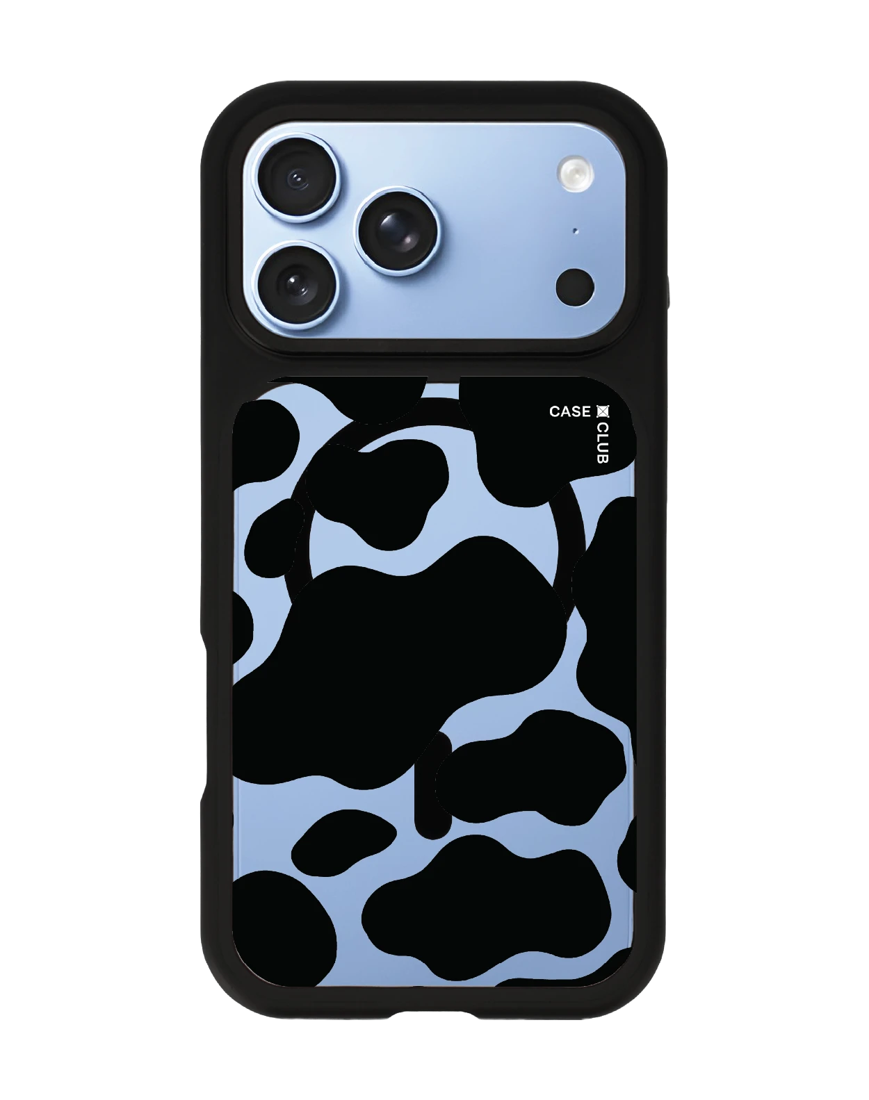 iphone 18 pro max switch black magsafe cow print