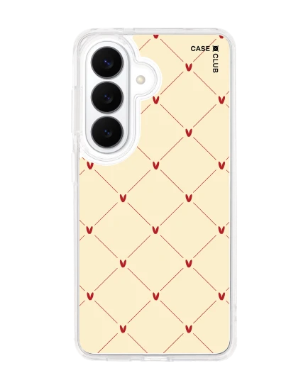 samsung galaxy s26 clear magsafe cream polka heart