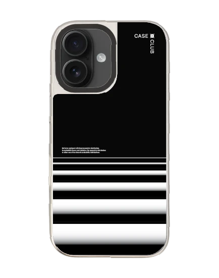 เคสกระจก iphone 16 magsafe ทางม้าลายขาวดำ