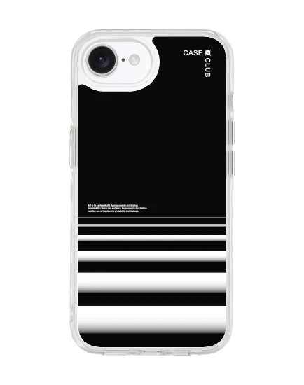 เคสใส iphone 16e magsafe ทางม้าลายขาวดำ