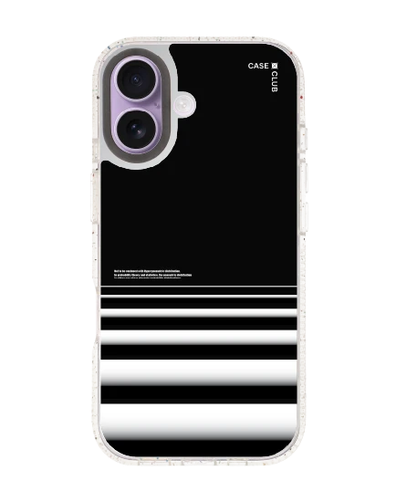 เคสกระจกใส iphone 17 mirror magsafe ทางม้าลายขาวดำ